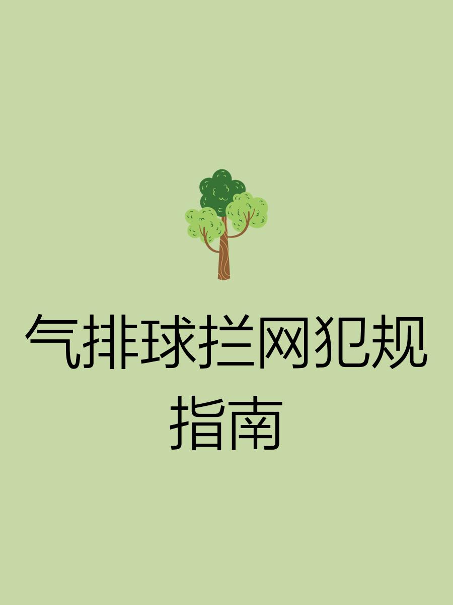【犯规须知】掌握比赛中的基本规则，远离失误！的简单介绍